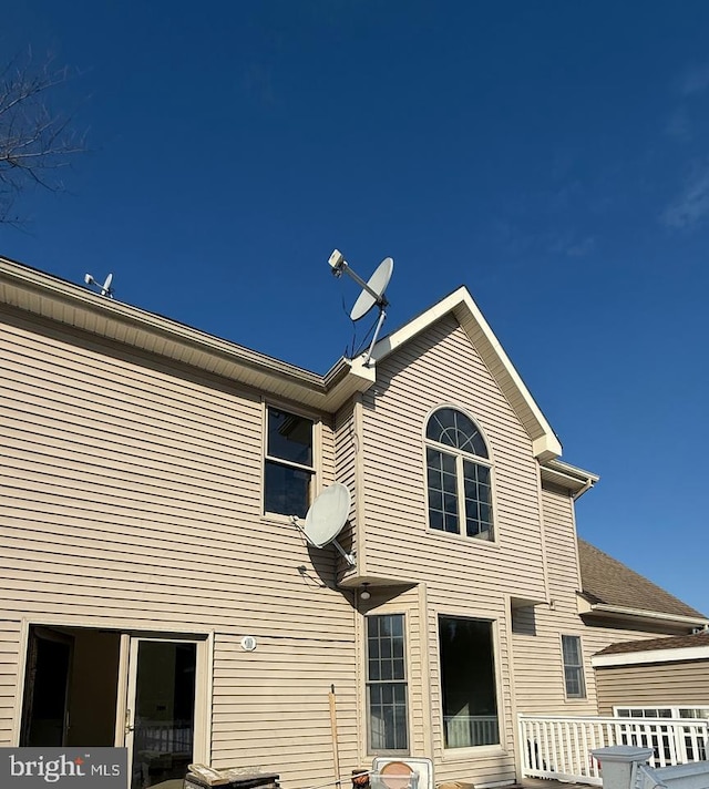 view of rear view of house