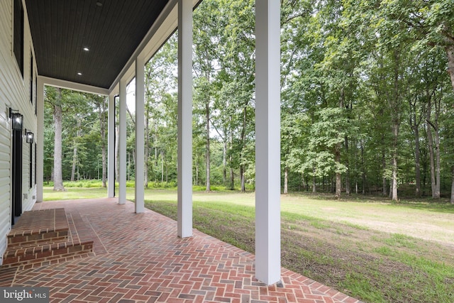 view of patio