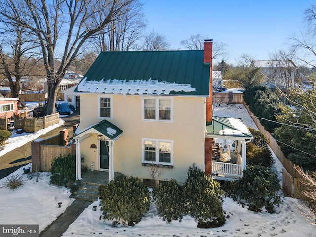 view of front of house