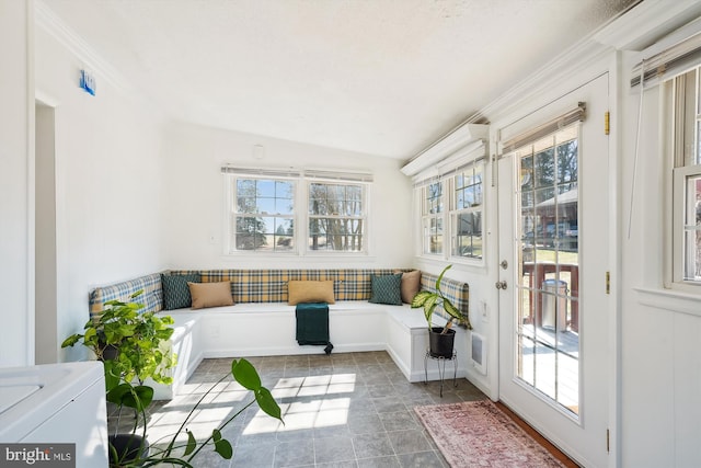 sunroom with visible vents and a wealth of natural light