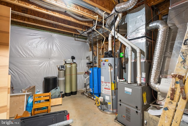 utilities with water heater