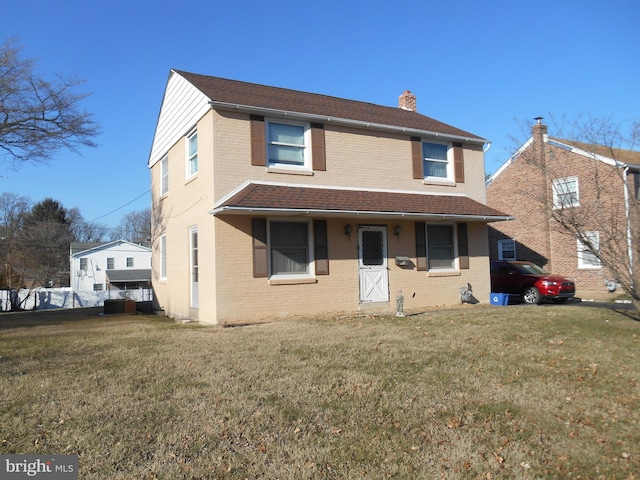 front of property featuring a front yard