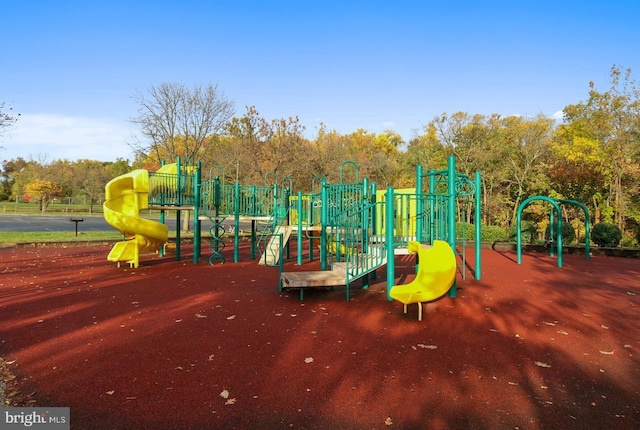 view of play area