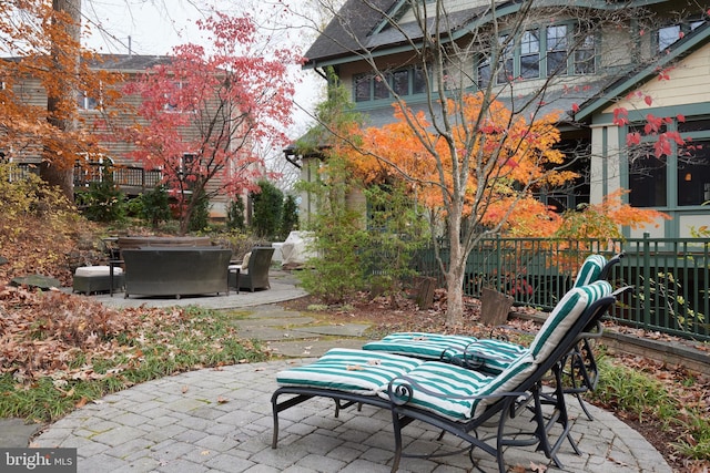 view of patio