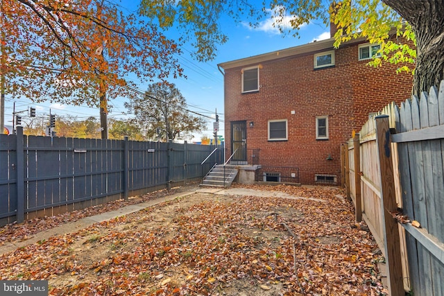 view of rear view of house