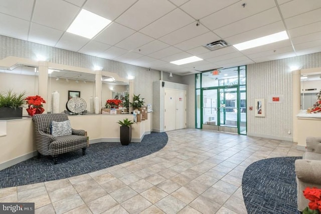 view of community lobby