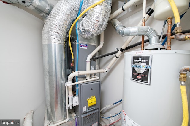 utilities with gas water heater