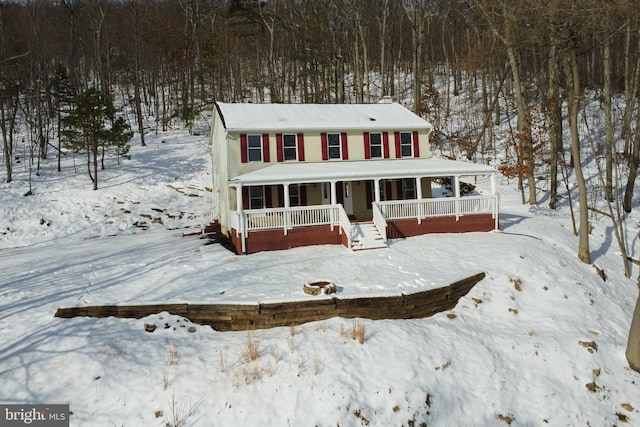 view of front of house