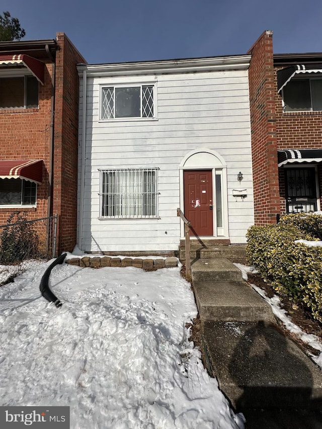 view of townhome / multi-family property