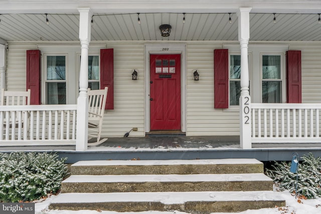 view of property entrance