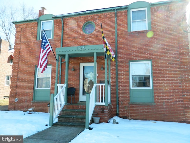 view of townhome / multi-family property