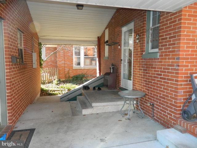 view of patio / terrace