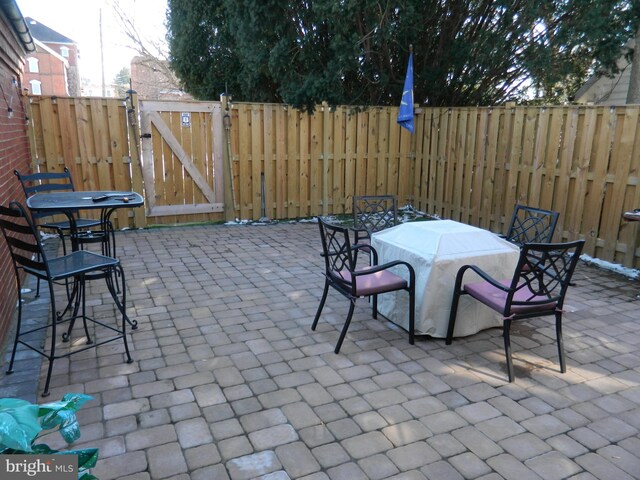 view of patio / terrace