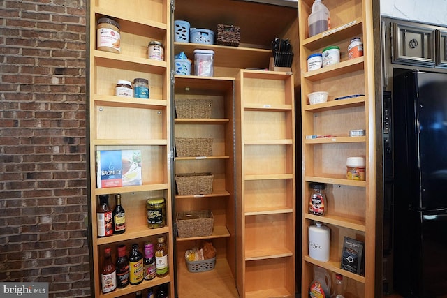 view of pantry