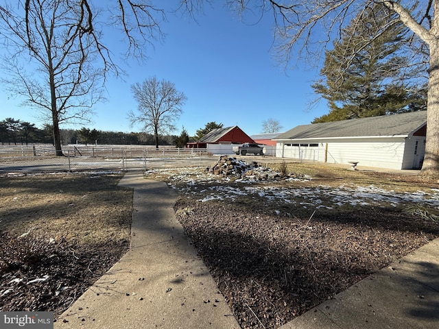 view of yard