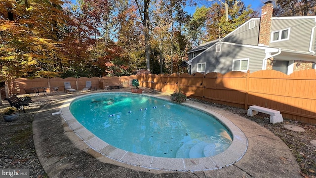 view of swimming pool