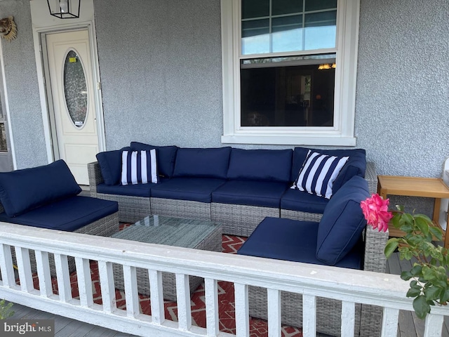 view of patio / terrace featuring outdoor lounge area