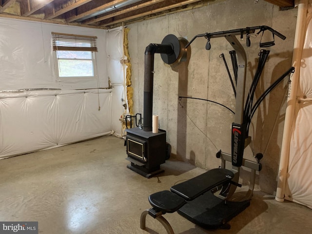 view of exercise room