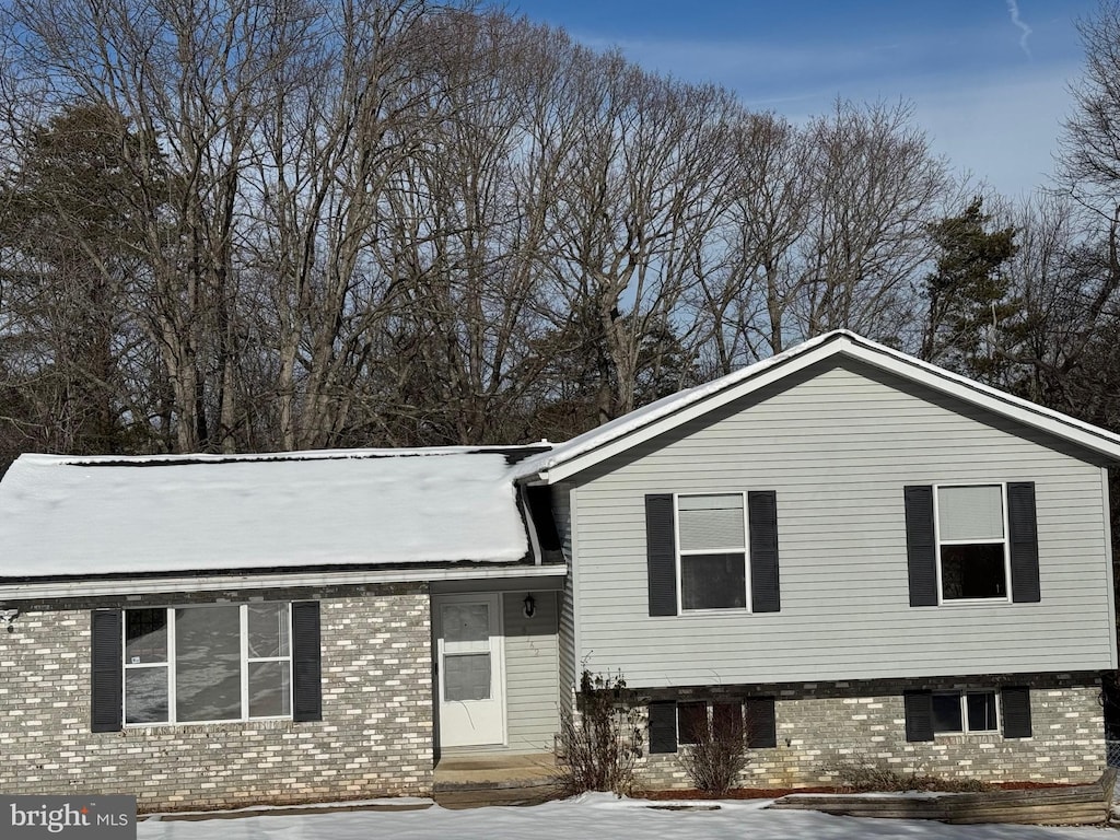 view of front of house