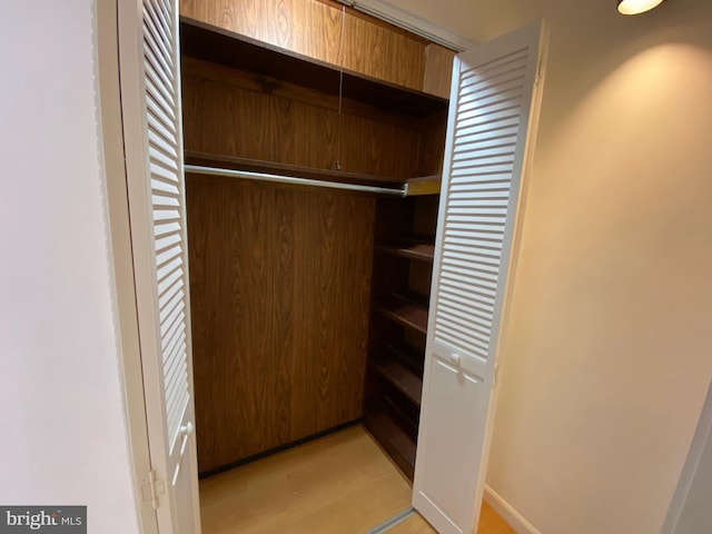 view of closet