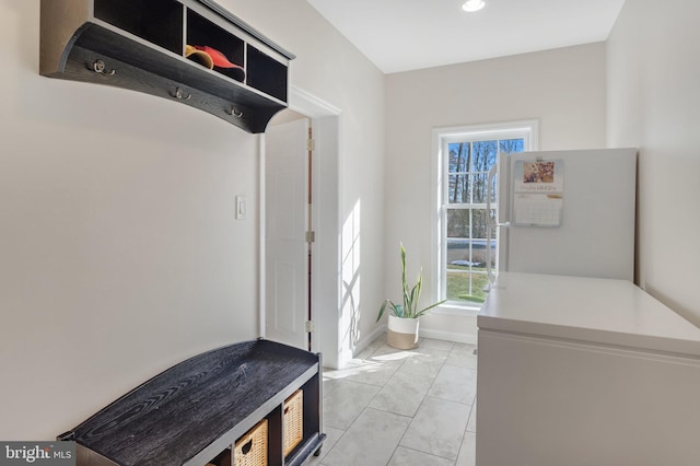 view of mudroom