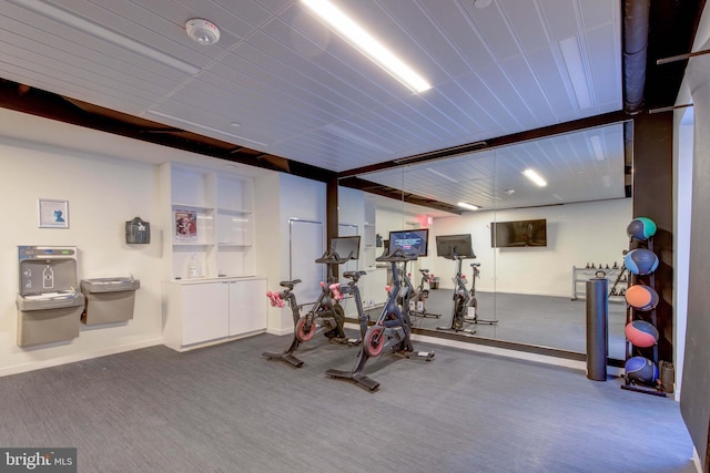 view of workout room