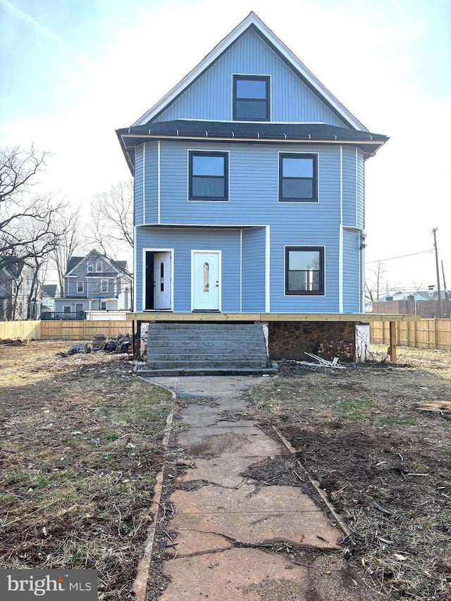 view of back of house