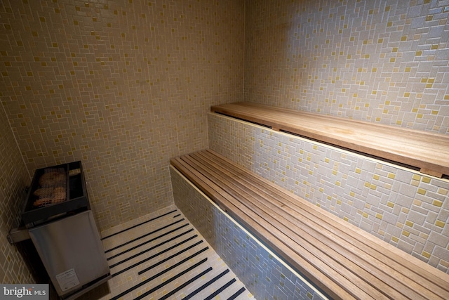 view of sauna / steam room