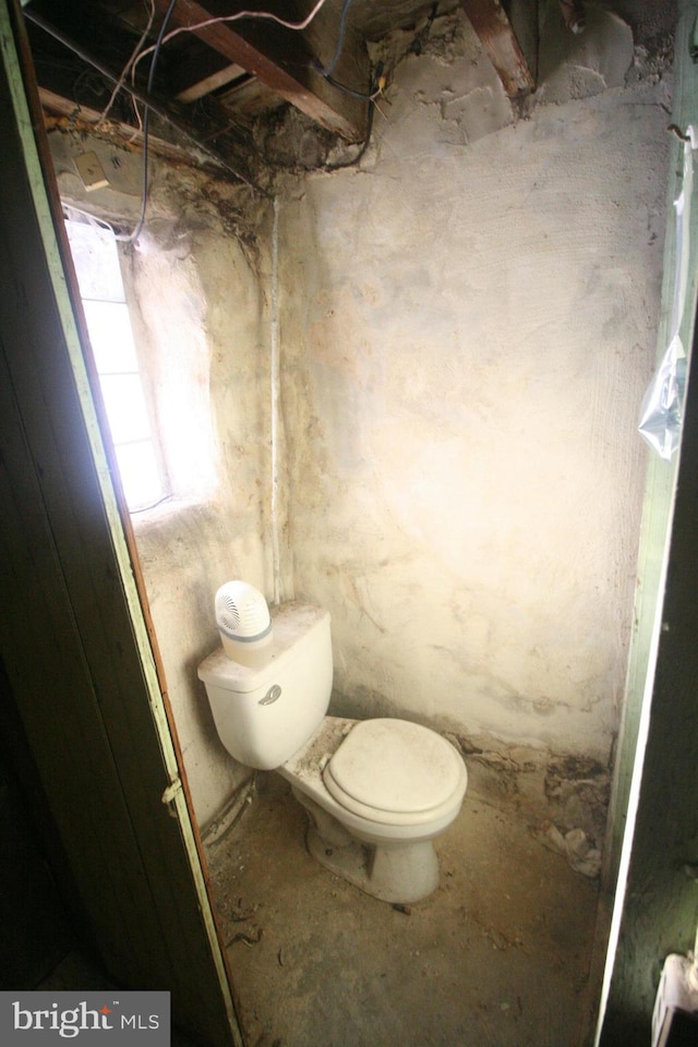 bathroom with toilet