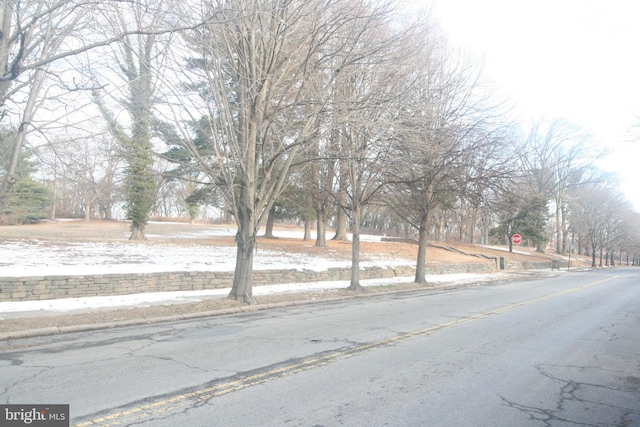 view of road