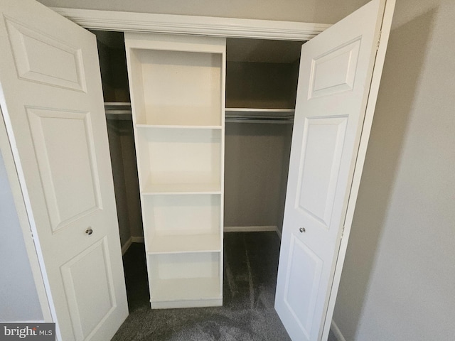 view of closet