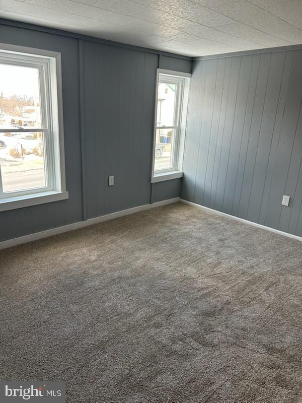 empty room featuring carpet flooring