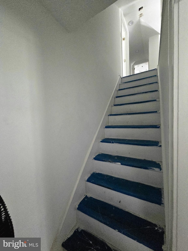 view of staircase
