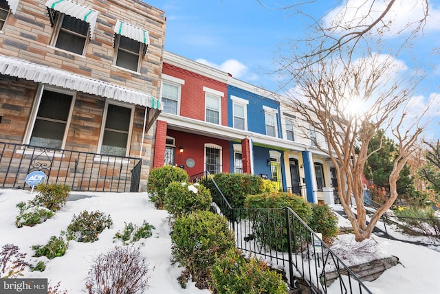 view of townhome / multi-family property