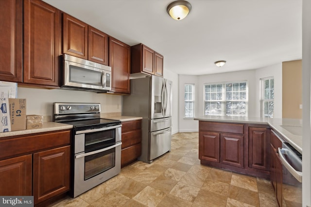 kitchen featuring stainless steel appliances