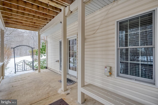 view of patio / terrace