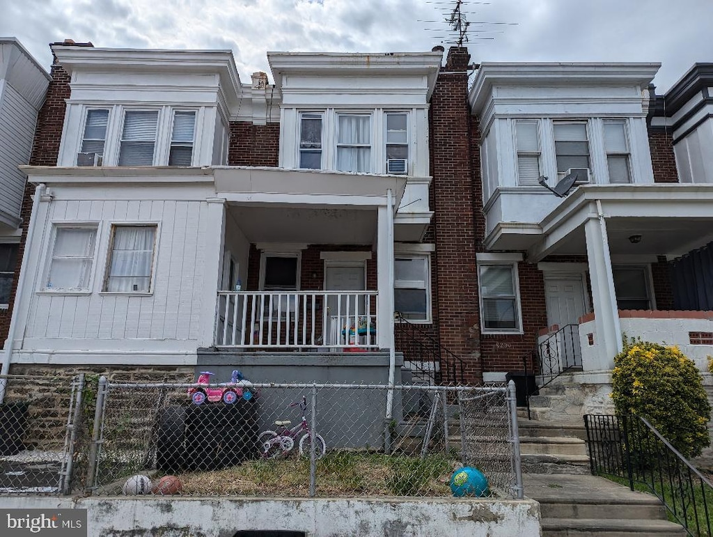 view of townhome / multi-family property