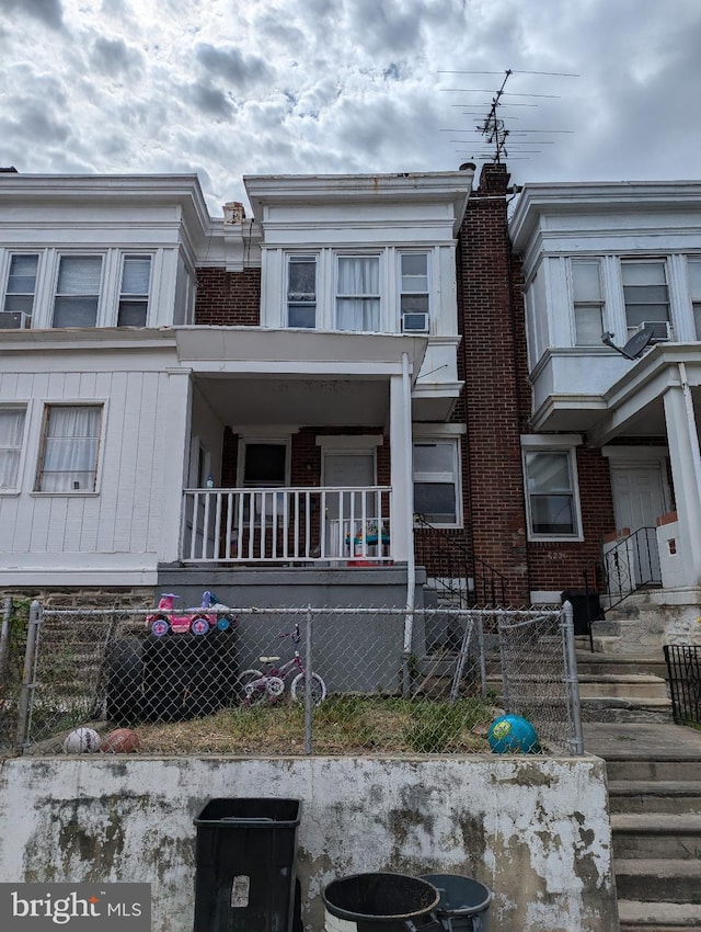 view of townhome / multi-family property