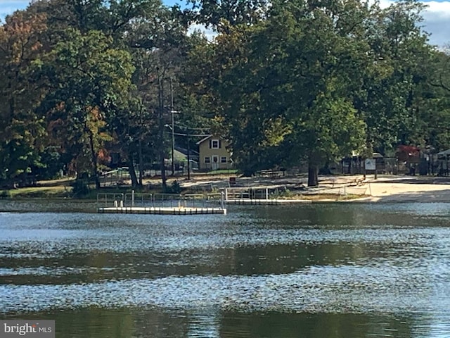 view of water feature