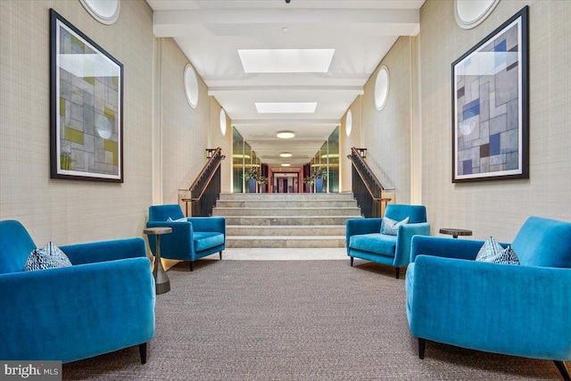 view of community lobby