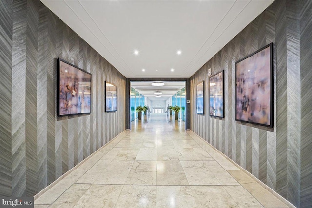 view of hallway