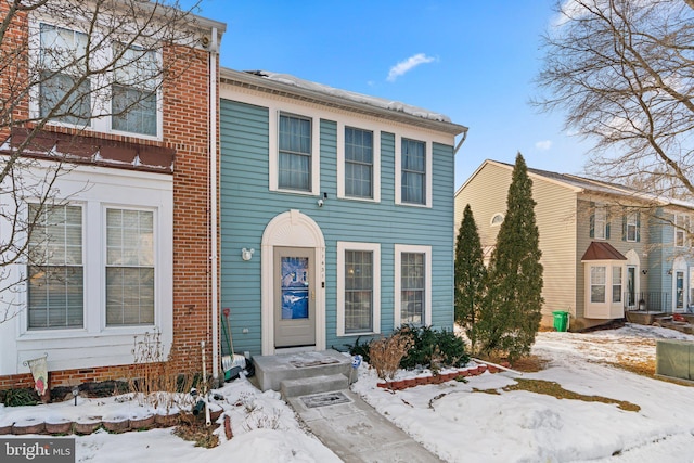 view of townhome / multi-family property