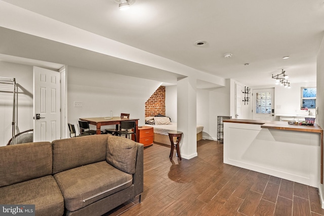 view of living room