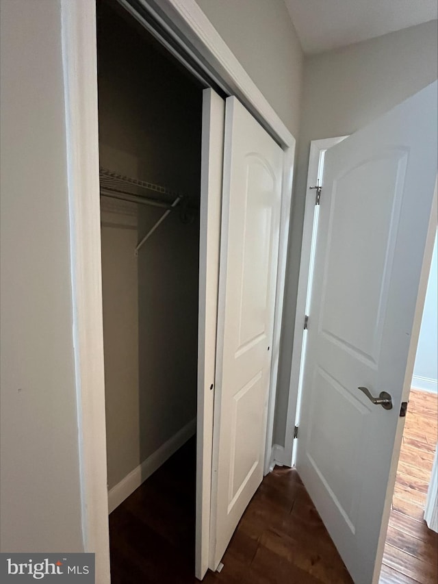 view of closet