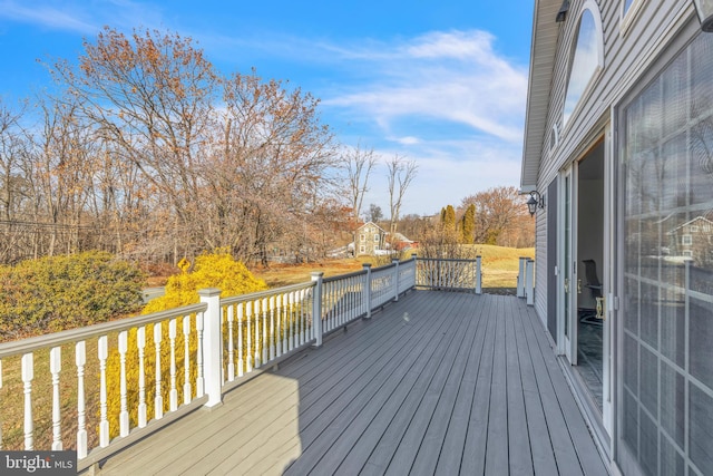 view of deck