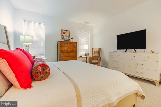 bedroom featuring multiple windows