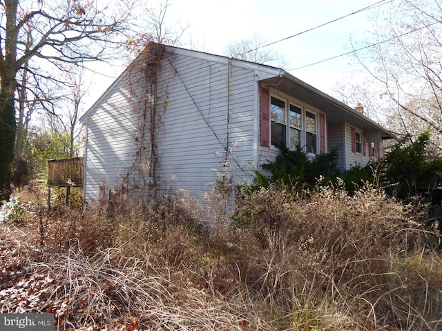 view of side of home