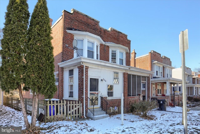 view of front of house