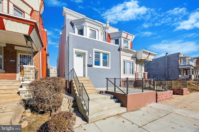 view of townhome / multi-family property