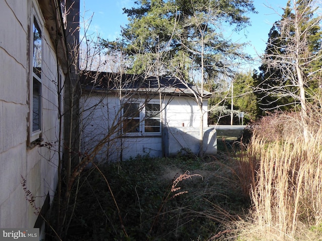 view of property exterior